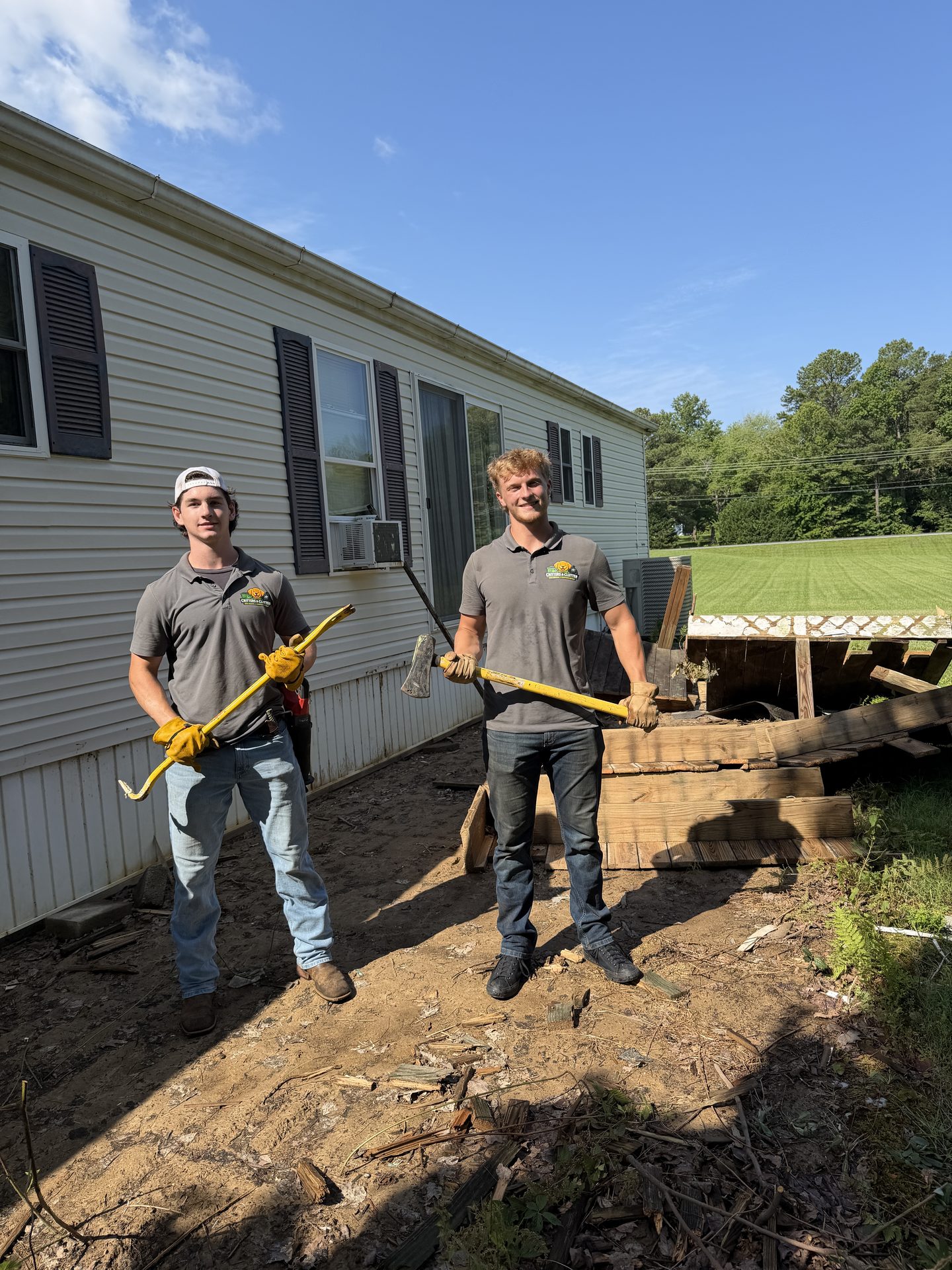 Shed demolition and haul away service in Southern Maryland